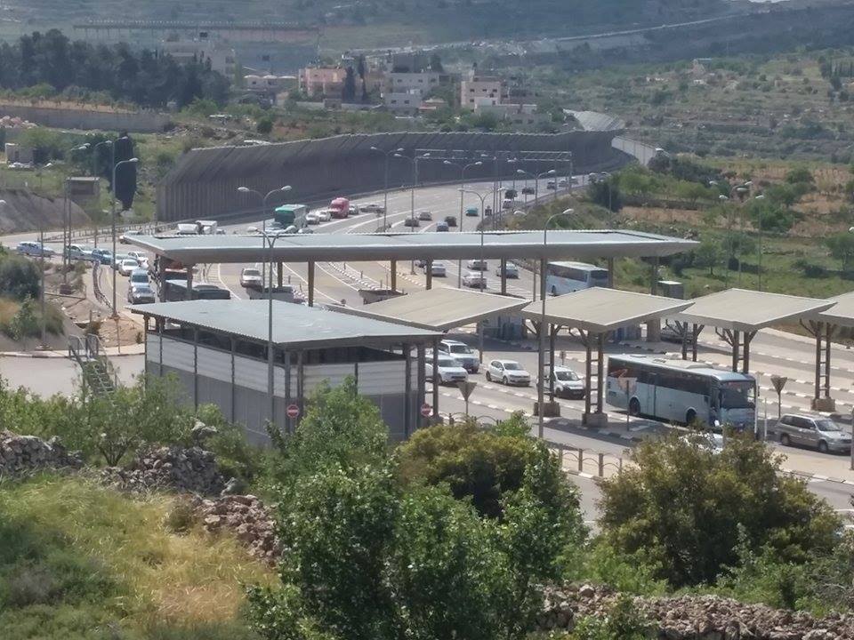 حاجز النفق العسكري غرب بيت جالا